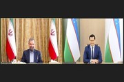 ایران و ازبکستان بر گسترش همکاری‌های اقتصادی تاکید کردند