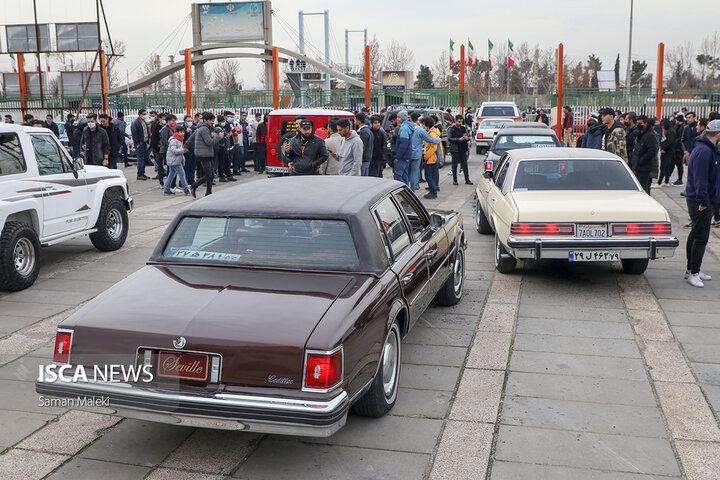 همایش خودروهای خاص و تیونینگ شهری در مجموعه ورزشی تختی تهران