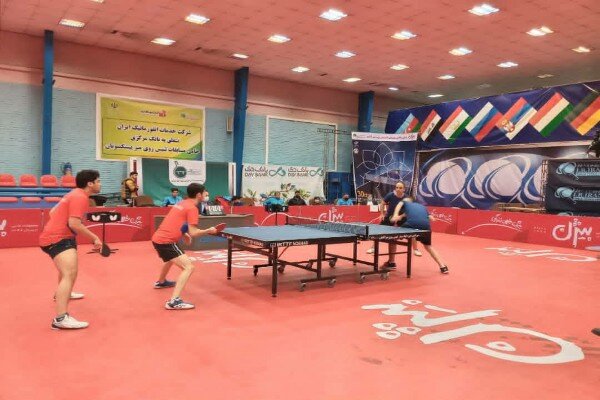 پیروزی تیم تنیس روی میز مردان دانشگاه آزاد اسلامی بر شهرداری کرج
