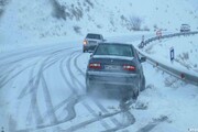 محور چالوس و آزادراه تهران - شمال به علت بارش برف مسدود شد