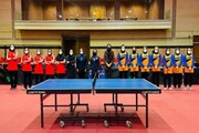 پیروزی ارزشمند تیم های تنیس روی میز مردان و بانوان دانشگاه آزاد اسلامی 