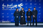 هشتمین روز از چهلمین جشنواره فیلم فجر در خانه جشنواره برگزار شد