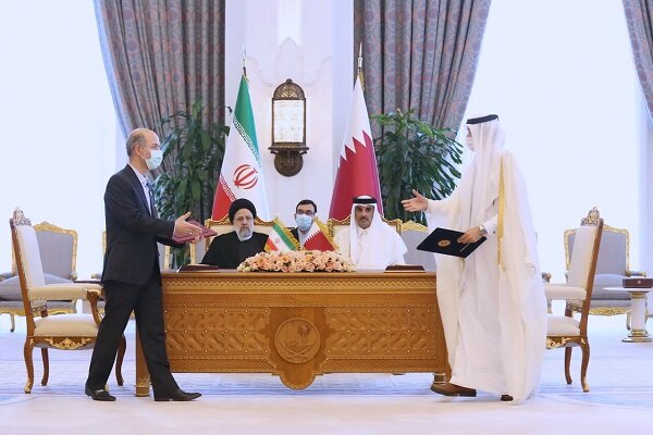 امضا ۱۴ سند همکاری بین ایران و قطر