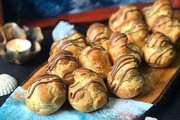 طرز تهیه نان خامه‌ای به سبک قنادهای حرفه ای
