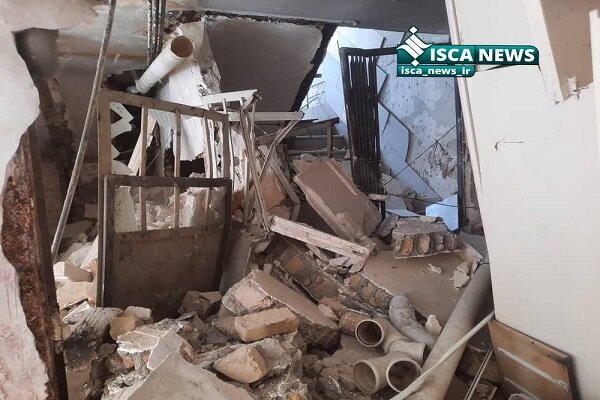 انفجار شدید منزل مسکونی در غرب تهران + عکس و فیلم