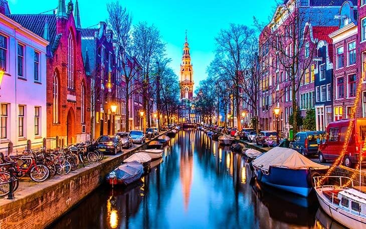 جاذبه‌های گردشگری و جاهای دیدنی آمستردام هلند 
