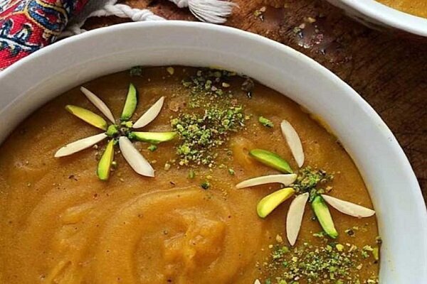 آموزش شیرینی‌پزی/  طرز تهیه کاچی برای افطار در ماه رمضان
