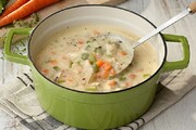 آموزش آشپزی / طرز تهیه سوپ جو با شیر