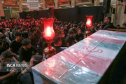احیا و شب زنده داری در میدان فلسطین تهران
