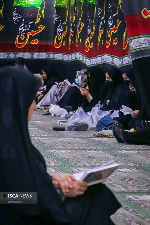 شب ۲۱ رمضان در مسجد شهید صدوقی دانشگاه آزاد اسلامی یزد