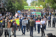 راهپیمایی روز قدس در اردبیل