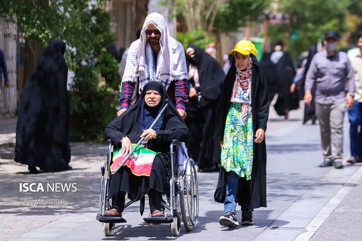 خروش مردم انقلابی یزد در راهپیمایی روز قدس