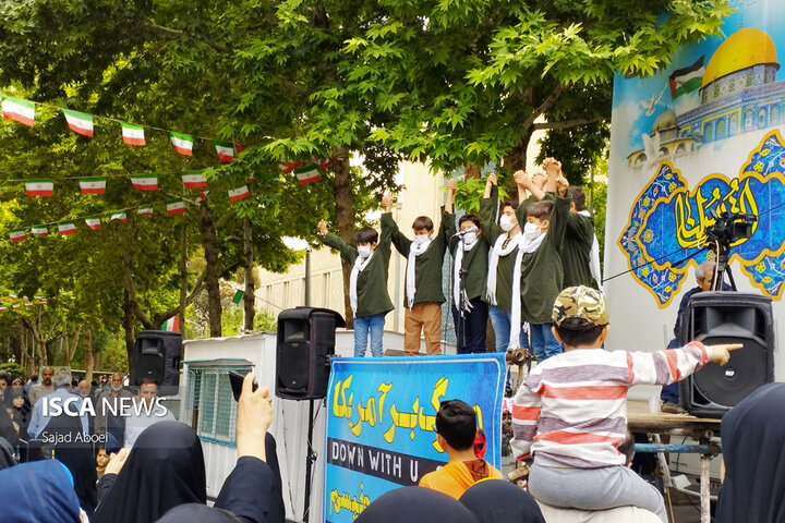 راهپیمایی روز قدس در استان اصفهان و شهرستان نجف آباد