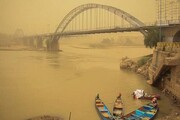 ریزگردها خوزستان را به تعطیلی کشاند
