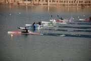 رقابت نزدیک قایقرانان دانشگاه آزاد با ملوان نداجا در لیگ‌برتر آب‌های آرام