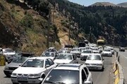 وضعیت جاده‌ها/ ترافیک سنگین در محور کرج - چالوس