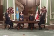 امضای ۹ یادداشت تفاهم و سند همکاری بین ایران و قزاقستان + فیلم