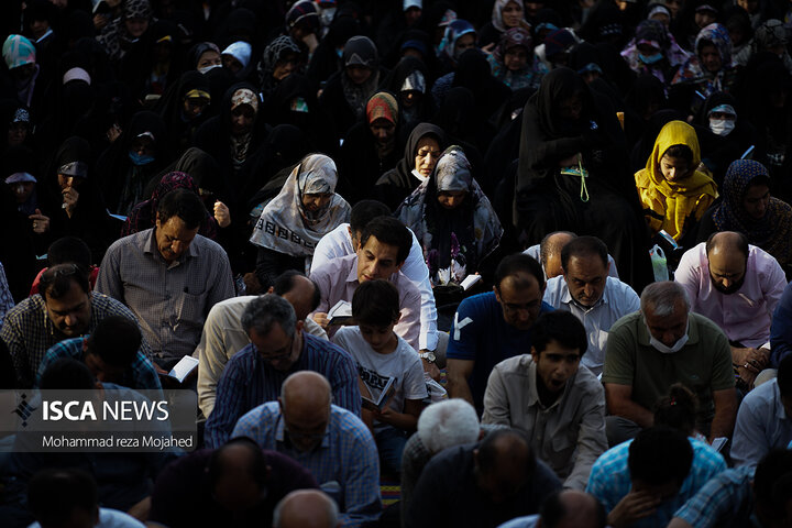 برگزاری مراسم دعای عرفه در استان همدان