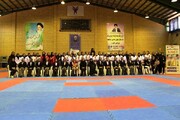 بانوان کاراته کا منطقه ۷ در رقابت‌های انتخابی دانشگاه آزاد اسلامی قهرمان شدند