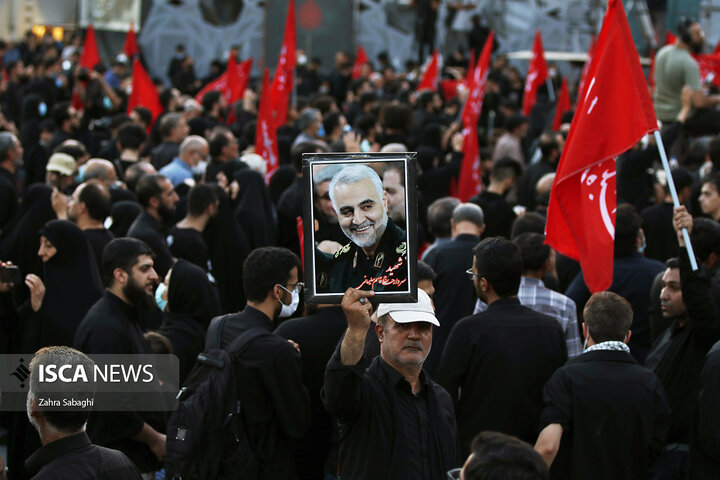 تشییع شهدای خان طومان در تهران