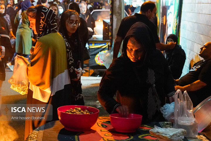 برگزاری آیین سنتی چهل منبر در لاهیجان