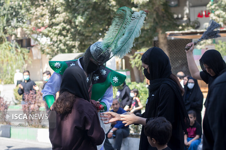 برگزاری مراسم عزاداری تاسوعای حسینی در کرمانشاه