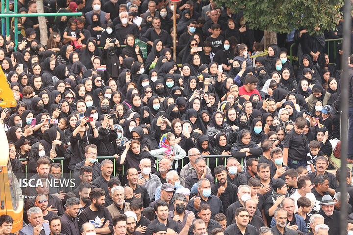 اجتماع عظیم مردم حسینی اردبیل در روز تاسوعا