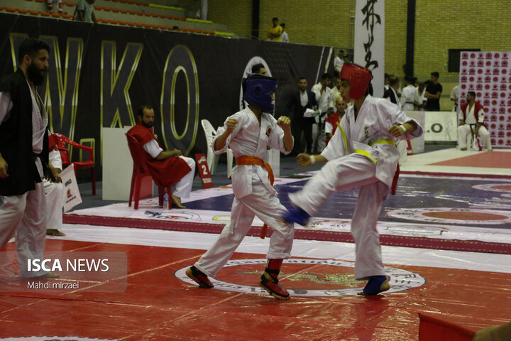 مسابقات قهرمانی کشور «شورین کمپو کای گان کاراته» در دانشگاه آزاد اسلامی همدان