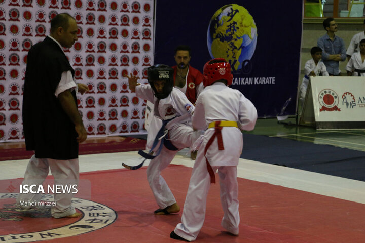 مسابقات قهرمانی کشور «شورین کمپو کای گان کاراته» در دانشگاه آزاد اسلامی همدان