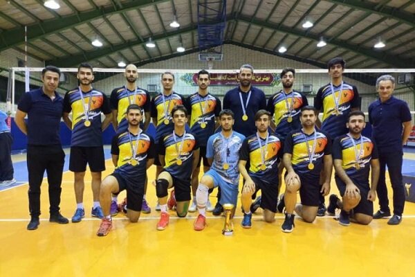  دانشگاه آزاد اسلامی مشهد قهرمان مسابقات والیبال دانشجویان کشور شد
