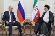 پوتین: روابط ایران و روسیه در تمام بخش ها در حال توسعه است