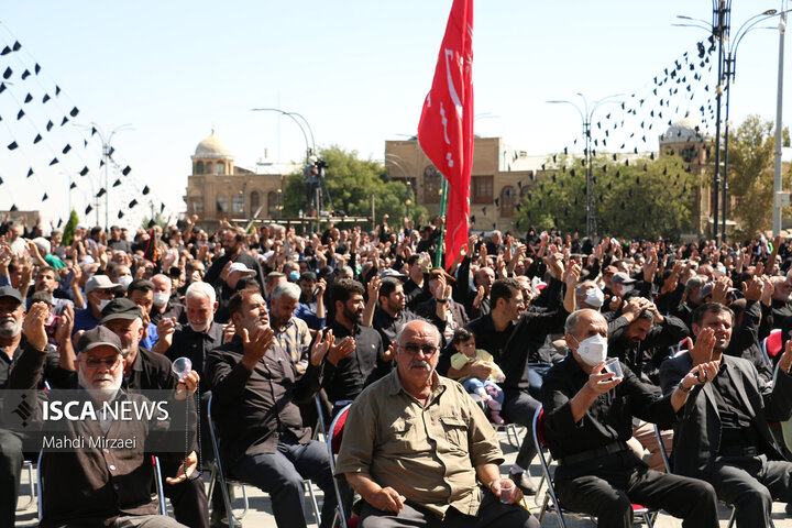 تجمع عظیم عزاداران اربعین حسینی در همدان