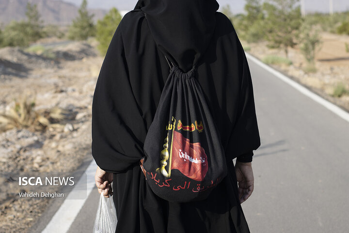 پیاده روی جاماندگان حسینی در یزد