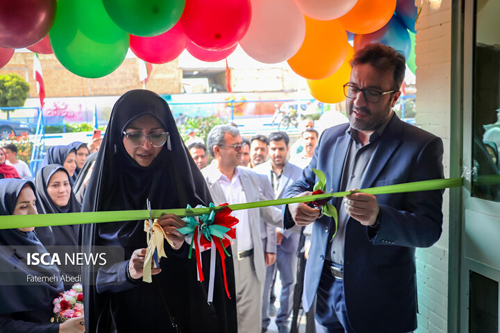 مراسم افتتاحیه مجتمع مدارس سما در نجف آباد