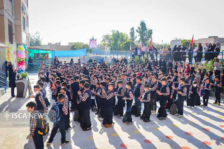 مراسم افتتاحیه مجتمع مدارس سما در نجف آباد