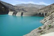 کاهش آب سدهای تهران