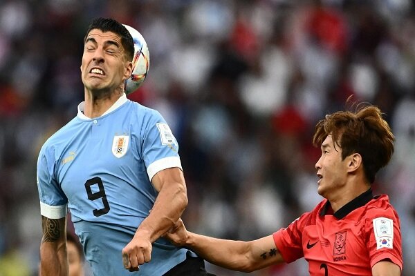 رقابت‌های جام جهانی قطر| تساوی دو تیم اروگوئه و کره جنوبی