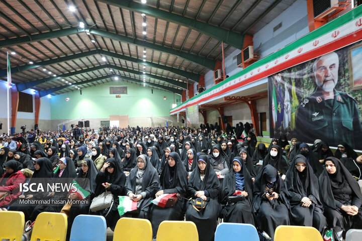 «پیشگامان رهایی» گردهمایی بزرگ دانشجویان بسیجی استان همدان