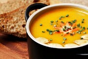 آموزش آشپزی/ طرز تهیه سوپ خوش طعم کدو حلوایی با شیر