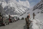 افزایش شدید نیروهای هند در مرز با چین