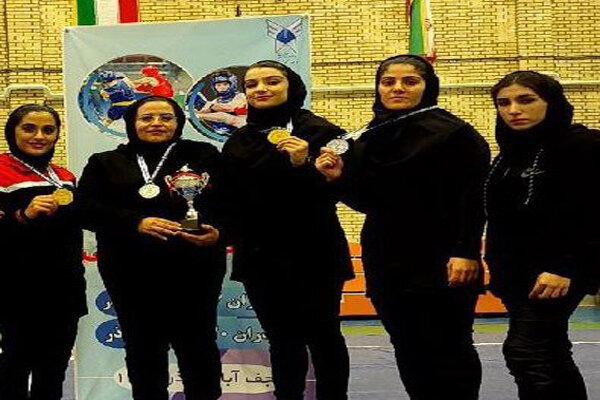 درخشش دانشجویان پسر کاراته‌کار و دختران وشوکار واحد کرمانشاه در مسابقات قهرمانی کشور