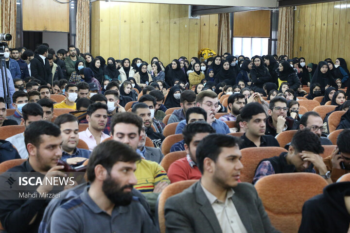 حضور سخنگوی دولت در جمع دانشجویان دانشگاه بوعلی سینا همدان