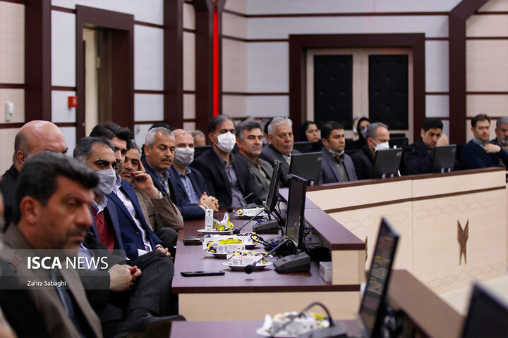 مراسم معارفه رئیس مرکز اداری، مالی و پشتیبانی سازمان مرکزی دانشگاه آزاد اسلامی برگزار شد