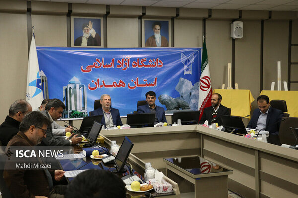 افتتاح دفتر خبرگزاری ایسکانیوز در دانشگاه آزاد اسلامی استان همدان