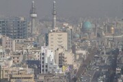 هوای تهران برای گروه‌های حساس "ناسالم" شد /شاخص کیفیت هوا بر روی عدد ۱۰۳
