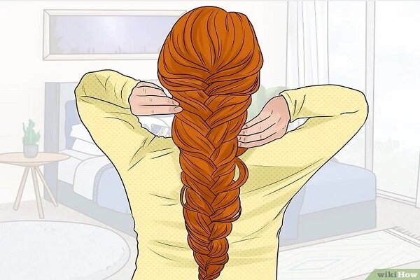 روش‌های صحیح خوابیدن با موهای بلند