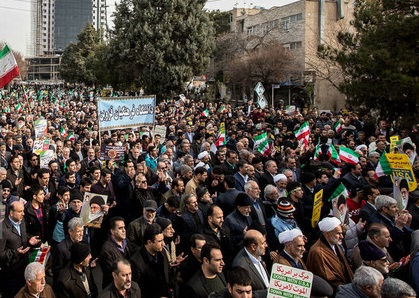حضور با شکوه مردم سراسر کشور در راهپیمایی ۲۲ بهمن + عکس