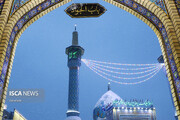 حال و هوای امامزاده صالح تهران در روز برفی