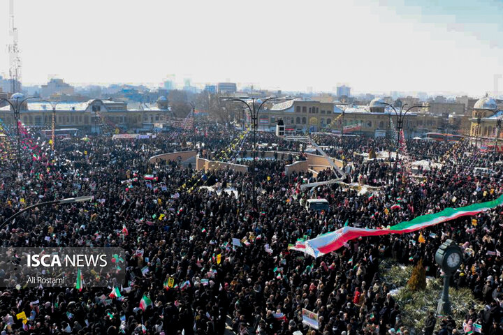 اجتماع بزرگ مردمی 22 بهمن در همدان