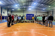 درخشش تیم واحد کرمان مسابقات والیبال کارکنان منطقه ۶ دانشگاه آزاد اسلامی